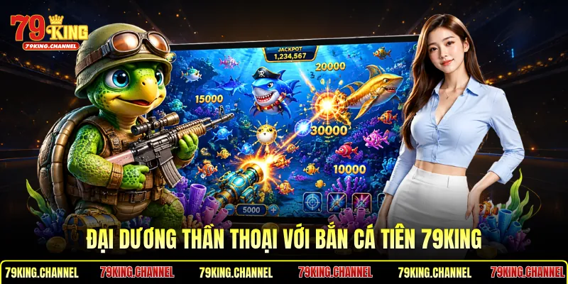 Đại dương thần thoại với bắn cá tiên 79King