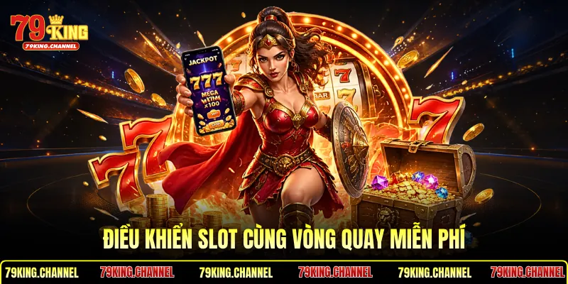 Điều khiển slot cùng vòng quay miễn phí