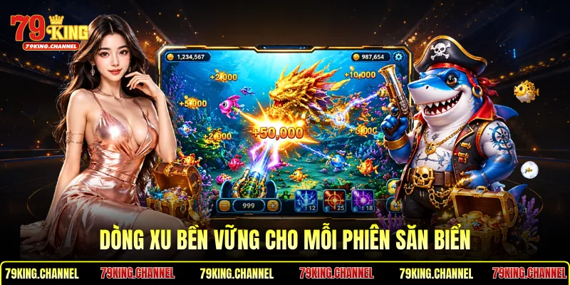 Dòng xu bền vững cho mỗi phiên săn biển